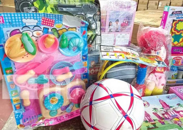 Llegan a Boaco juguetes que serán entregados a estudiantes de primaria