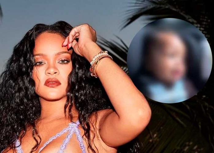 Mediante TikTok: Rihanna muestra la cara de su bebé por primera vez