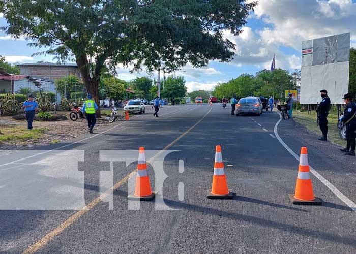 Foto: Policía de Jinotega ejecuta plan de regulación vial para disminuir accidentes de tránsito / TN8