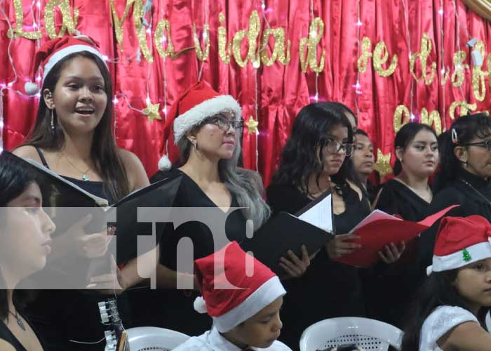 Noche de gala con concierto La Navidad se disfruta en Familia en Masaya