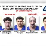 Policía Nacional capturó a delincuentes de alta peligrosidad en Jinotega y Matagalpa