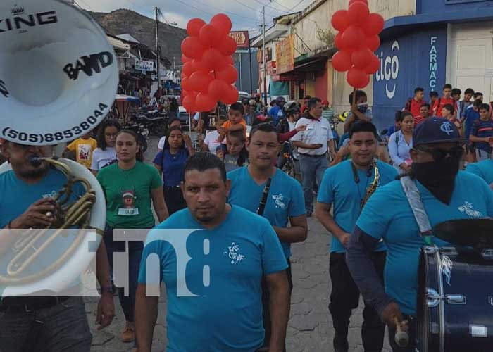 Foto: Con alegre caminata-carnaval celebran las victorias del Gobierno, en Nueva Segovia / TN8