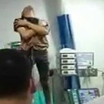 Muestran video de un joven con supuesta posesión demoniaca en hospital