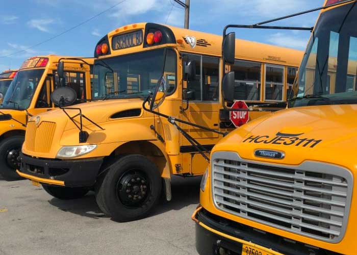 Arrollado por un autobús escolar al norte de Nueva York