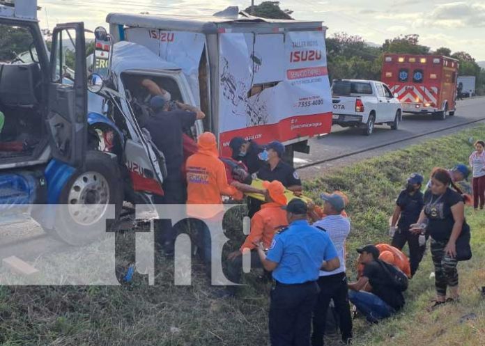 Una persona muerta deja fuerte accidente de tránsito en Boaco
