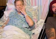 Abuela desahuciada decide fumar un “churro” con su nieto antes de morir