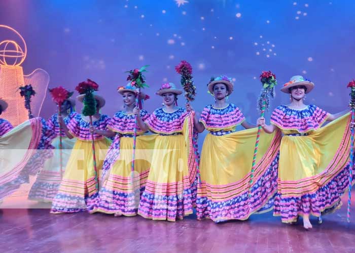 Realizan Festival de Pastorelas y Villancicos en el Teatro Rubén Darío, Managua