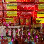 Venta de pólvoras listas en Juigalpa para las fiestas de Navidad