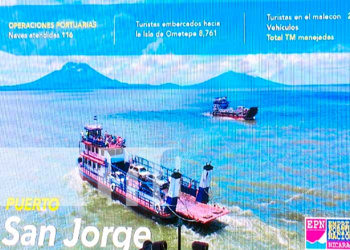 EPN: Turismo en los puertos de Nicaragua registran aumento de visitantes