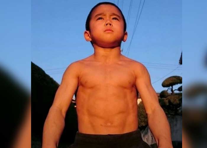 El niño más fuerte del mundo con tan solo 12 años