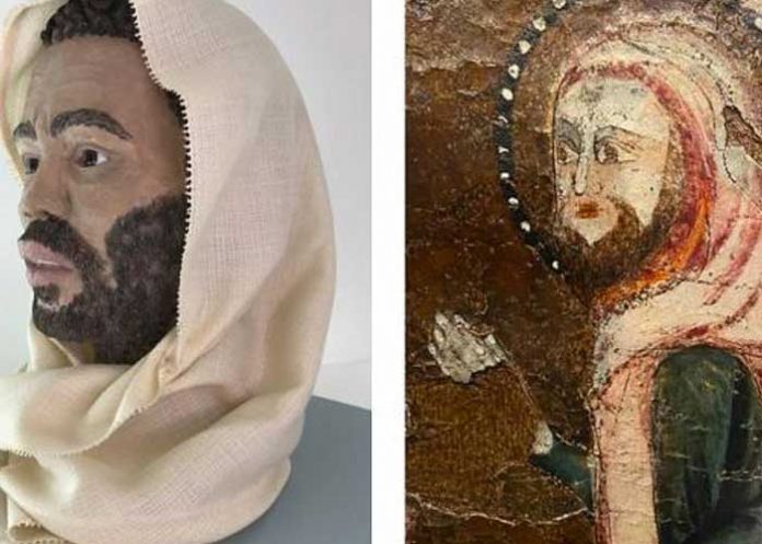 En España, reconstruyen el rostro de un famoso santo