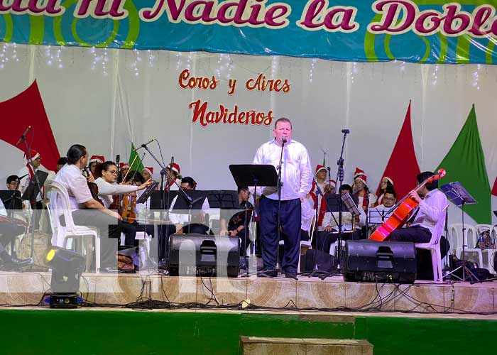 El Teatro Rubén Darío llega a Chinandega con concierto navideño
