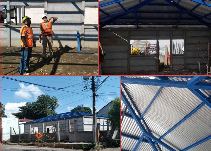 Avanza construcción del nuevo centro de atención a familias en Chichigalpa