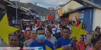 Foto: Con alegre caminata-carnaval celebran las victorias del Gobierno, en Nueva Segovia / TN8