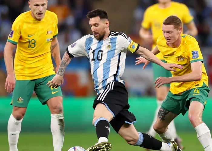 Messi el “milagroso cura” a inválido luego de su gol y es viral