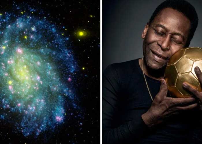 La NASA rinde un homenaje 'galáctico' a Pelé