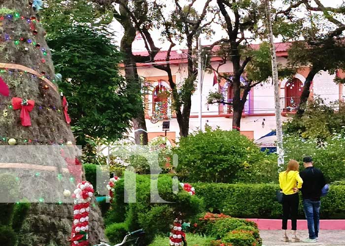 Foto: Ocotal galardonada por tener el “Parque más navideño” / TN8