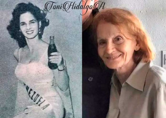 A sus 88 años fallece Blanca Heredia, Miss Venezuela 1956