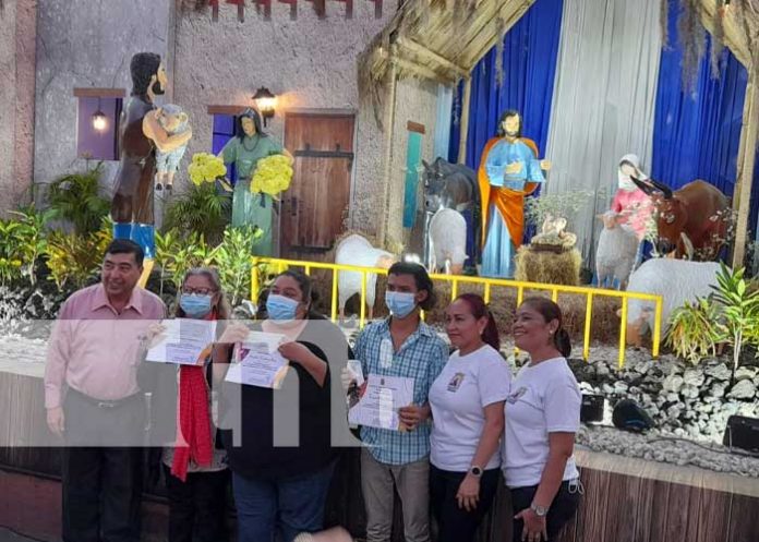 Alcaldía de Managua entrega premios a los mejores altares de la purísima