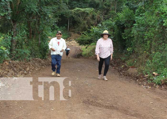 Foto: Mejores caminos en San Ramón Matagalpa / TN8