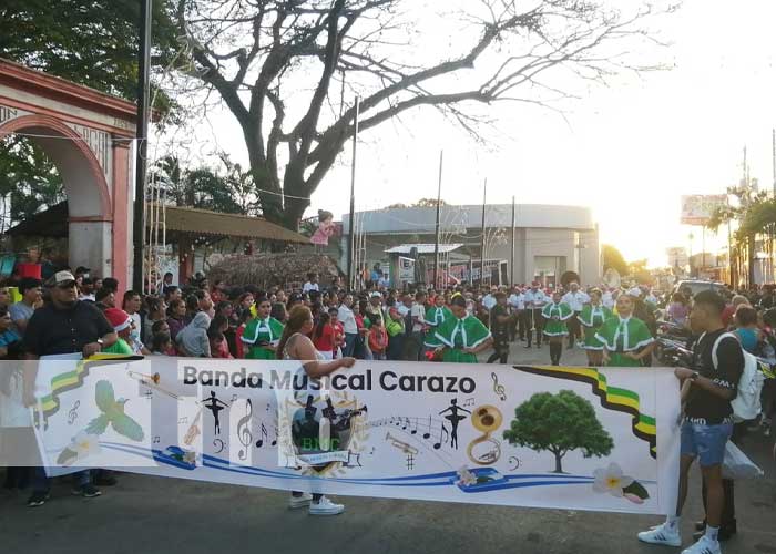 Foto: Caminata en celebración de la paz y la alegría en Carazo / TN8
