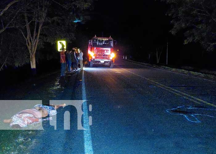 Foto: Ancianita pierda la vida en accidente de tránsito en Yalagüina, Madriz / TN8