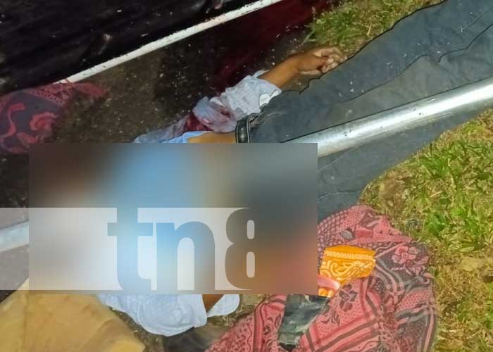 Una persona resulta muerta en vuelco de camioncito en Acoyapa, Chontales