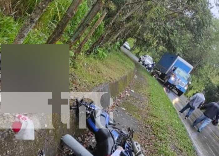 Un fallecido y un lesionado deja accidente de tránsito en la Dalia