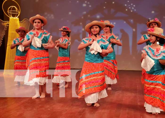 Realizan Festival de Pastorelas y Villancicos en el Teatro Rubén Darío, Managua