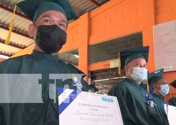 En Estelí 42 privados de libertad se graduaron de primaria