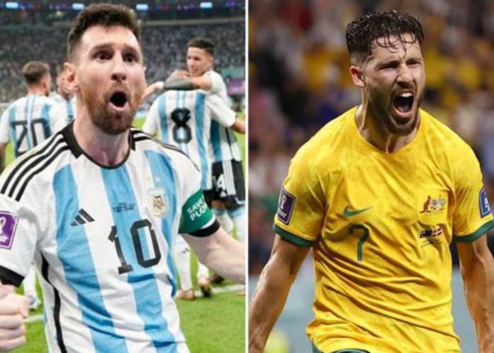 Foto: Argentina con todo ante Australia en el mundial Qatar, 2022 / Cortesía