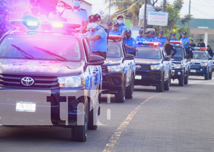 Policía Nacional del Triángulo Minero, Boaco y León comienzan plan de seguridad de fin de año