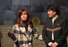 Evo Morales expresó su repudio y condenó el "golpe judicial" contra Cristina Fernández