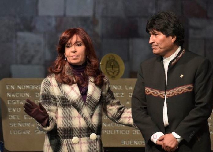 Evo Morales expresó su repudio y condenó el 