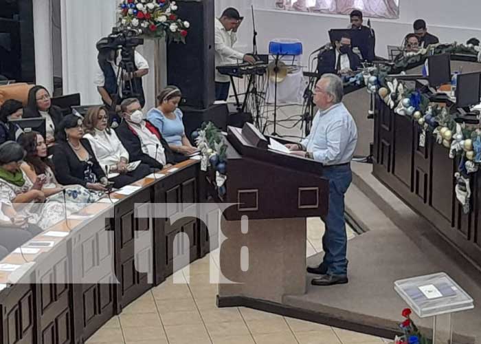 Foto: Sesión solemne en la Asamblea Nacional de Nicaragua / TN8