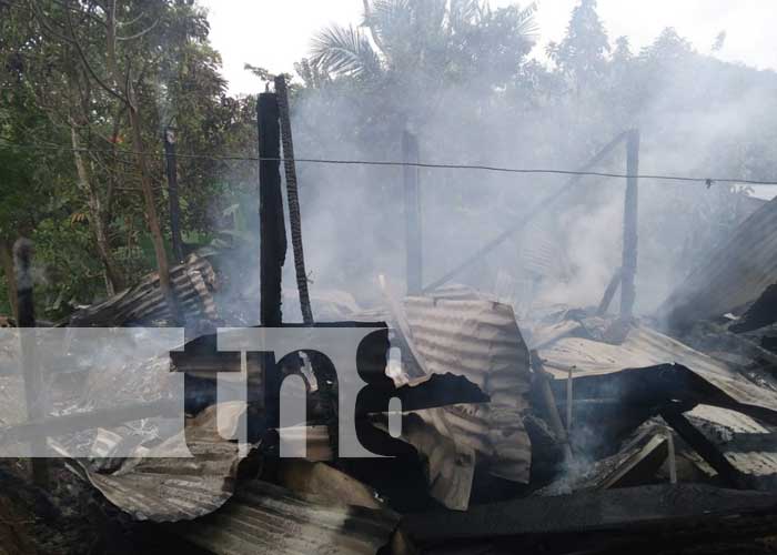 Foto: Explosión e incendio en una vivienda de Bonanza / TN8