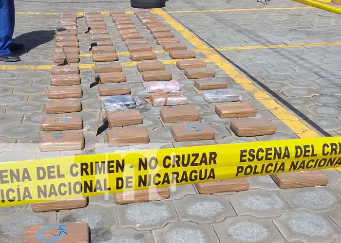Foto: Incautación de cocaína en Acoyapa, Chontales / TN8