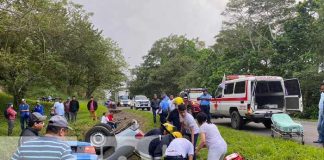 Foto: Mortal accidente de tránsito entre Santo Tomás y Villa Sandino, en Chontales / TN8