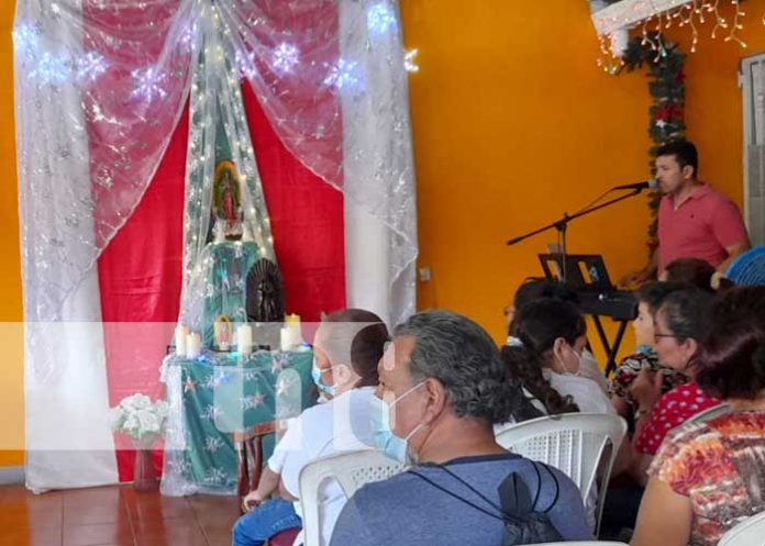 Foto: Devoción a la Virgen Morena desde Linda Vista, Managua / TN8