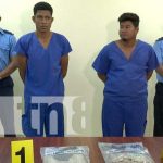 Foto: Captura de traficantes de drogas en Managua / TN8