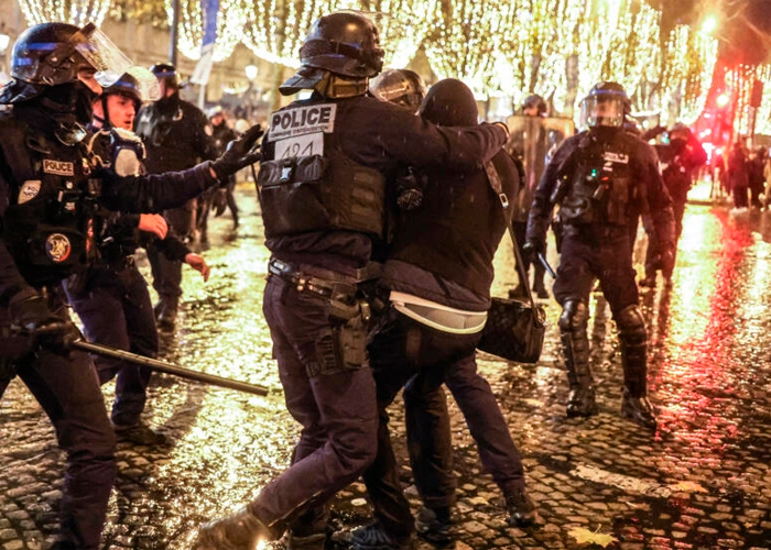 En Francia arrestan a 277 personas por disturbios tras la final del Mundial