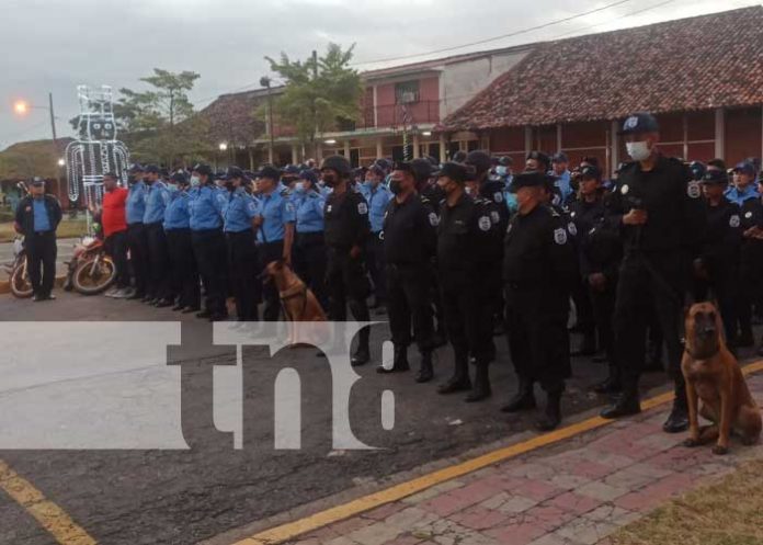 Foto: Policía Nacional ejecuta el Plan Navidad en Jinotega, Chinandega y Granada / TN8