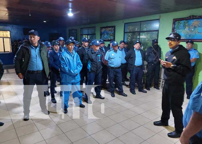 Foto: Policía Nacional ejecuta el Plan Navidad en Jinotega, Chinandega y Granada / TN8