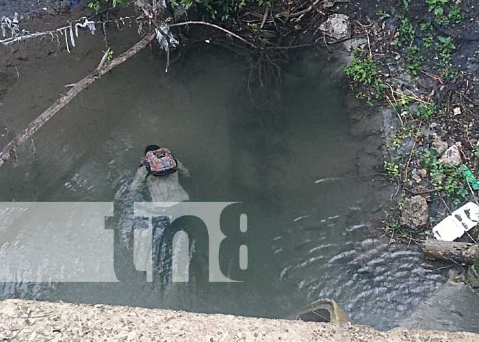Foto: Hombre perece en una alcantarilla de Matiguás / TN8