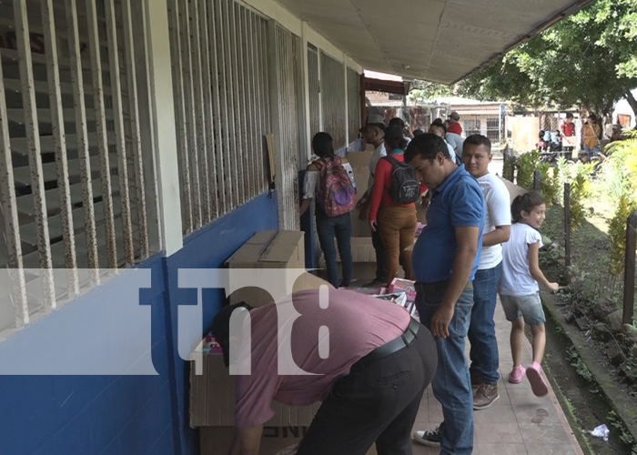Juguetes navideños llegan a niños y niñas en Matiguás, Matagalpa