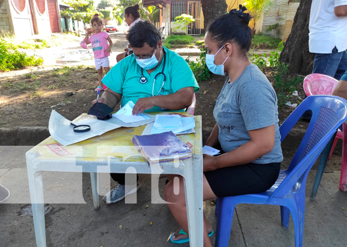 MINSA continúa garantizando atención médica gratuita en barrios de Managua