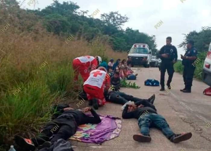 Sangriento "sueño americano" acaba con la vida de dos migrantes en México