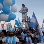 Foto: La hinchada de Argentina en Qatar 2022 / Cortesía