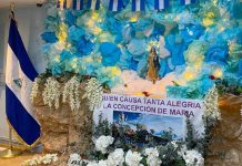 Embajada de Nicaragua en Londres celebró con fervor la Inmaculada Concepción de María