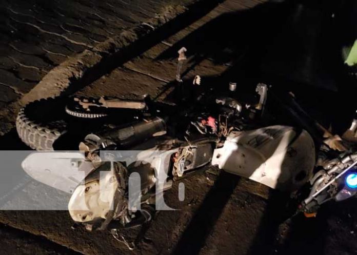 1 muerto y 1 lesionado tras un fuerte accidente en Nueva Segovia